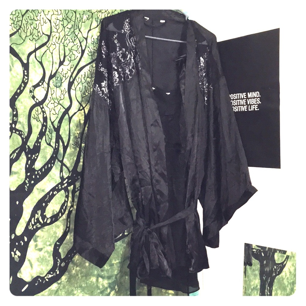 Kimono and babydoll SET